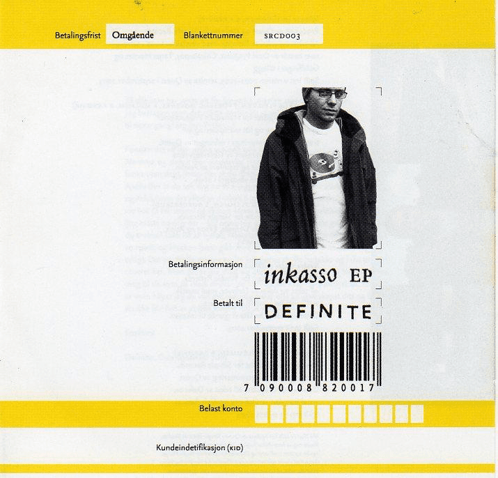 Cover ser ut som en gul giro-lapp